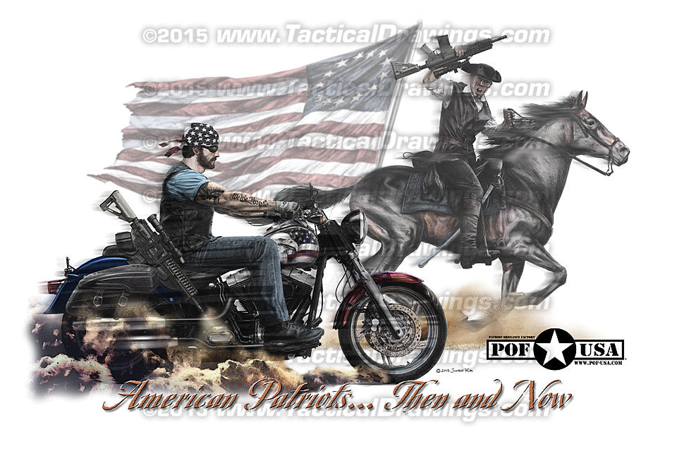 American Patriots #5 – Then and Now