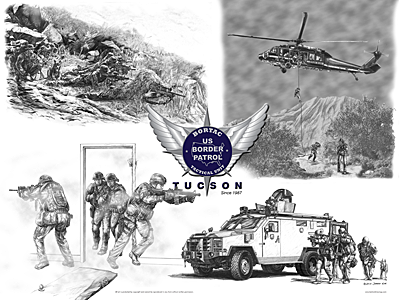 US Border Patrol BORTAC Unit – Tucson Sector